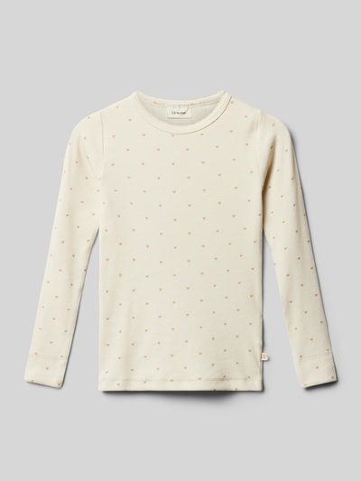 Lil Atelier Longsleeve met ronde hals Beige - 1