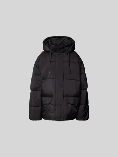 Closed Steppjacke mit Kapuze BLACK 1