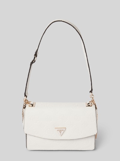Guess Handtas met structuurmotief, model 'CRESIDIA' Offwhite - 2
