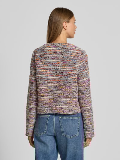 Rich & Royal Regular Fit Blazer mit Rundhalsausschnitt Orange 5