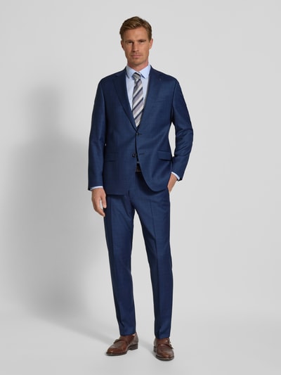 DIGEL Pantalon met persplooien, model 'Per' Blauw - 1