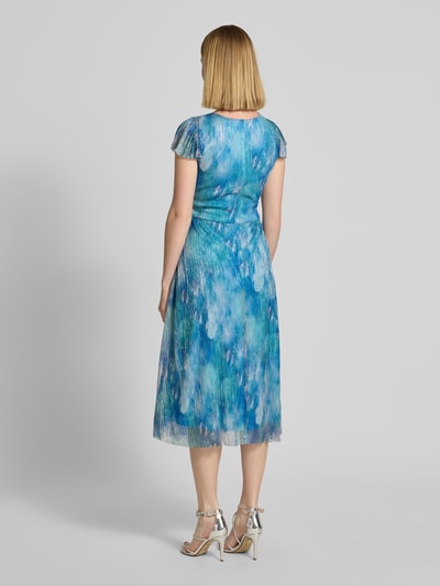 Swing Sukienka koktajlowa z okrągłym dekoltem Oceaniczny 5