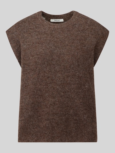 Selected Relaxed Fit Pullunder aus Woll-Mix Modell 'LULU' Taupe 2
