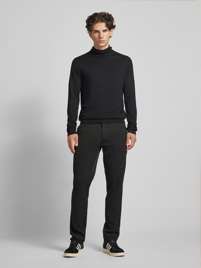 Jack & Jones Slim fit stoffen broek met achterzakken, model 'MARCO CONNOR' Donkergrijs - 1