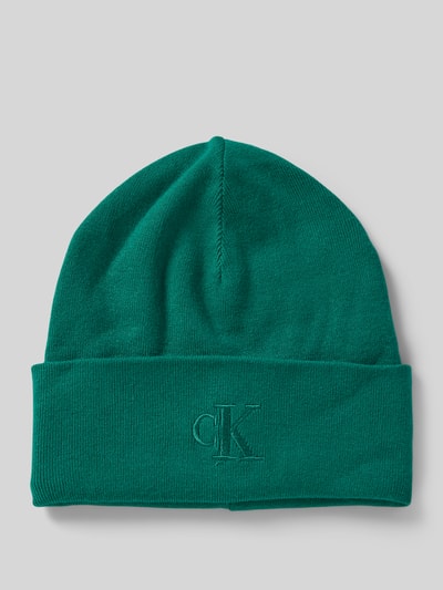Calvin Klein Jeans Beanie met labelstitching Groen - 1