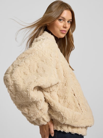 HUGO Oversized jack van teddybont, model 'FALIX-1' Zand - 3