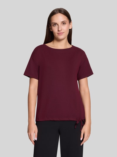 Betty Barclay Regular Fit T-Shirt mit Viskose-Anteil Modell 'NOS JULI' Bordeaux 4