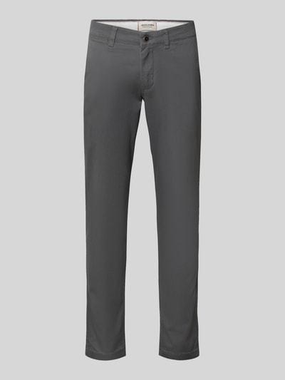 Jack & Jones Slim fit broek met steekzakken, model 'MARCO' Middengrijs - 2