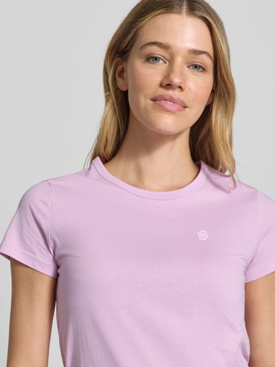 BOSS Regular Fit T-Shirt aus reiner Baumwolle Modell 'Eventsa11' Pink 3