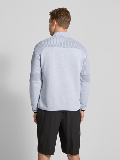 BOSS Green Regular Fit Sweatshirt mit Baumwolle Modell 'QZ SWEAT' Weiss 5