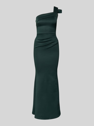 Lipsy Abendkleid mit One-Shoulder-Träger Dunkelgruen 2