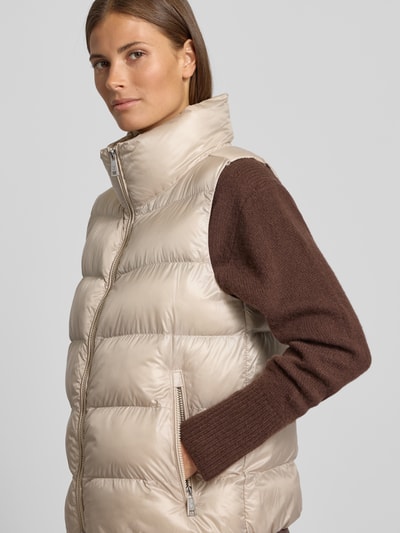 Fuchs Schmitt Steppweste mit Stehkragen Ecru 3