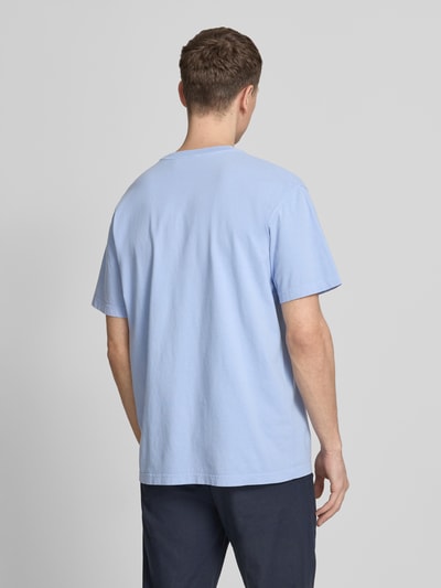ARMEDANGELS Relaxed Fit T-Shirt aus reiner Bio-Baumwolle Modell 'ICONIC Å MAARKOS' Hellblau 5