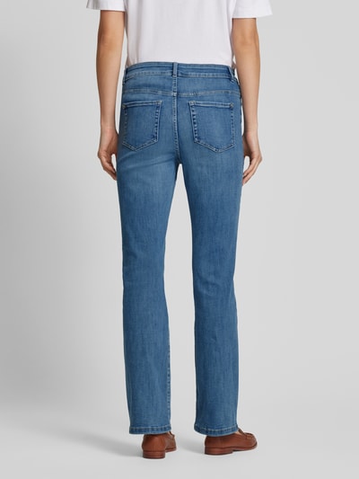 Christian Berg Woman Bootcut jeans met riemlussen Blauw - 5