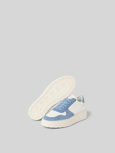 Copenhagen Sneaker mit Label-Print Hellblau Melange 5