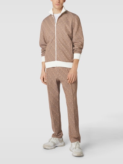 MCNEAL Sweatpants mit Allover-Muster Hazel 1