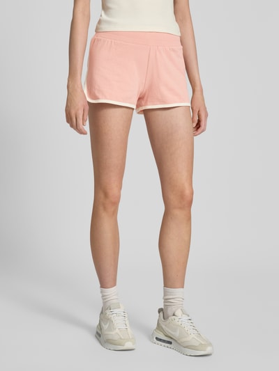 Review Shorts mit elastischem Bund Altrosa 4