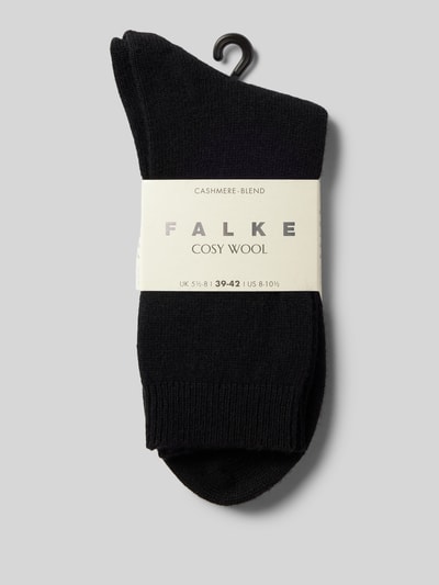 Falke Sokken met hoogwaardige mix van wol en kasjmier, model 'COSY WOOL' Zwart - 3