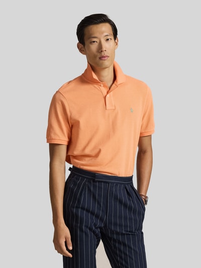 Polo Ralph Lauren Slim fit Poloshirt van puur katoen Oranje - 4