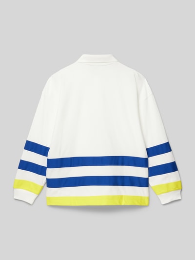 Lacoste Longsleeve mit Polokragen Offwhite 3