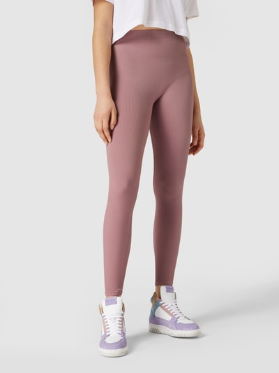 Review Leggings in Ripp-Optik Mauve 4