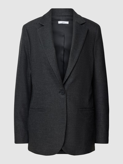 Jake*s Casual Blazer met reverskraag Zwart - 2