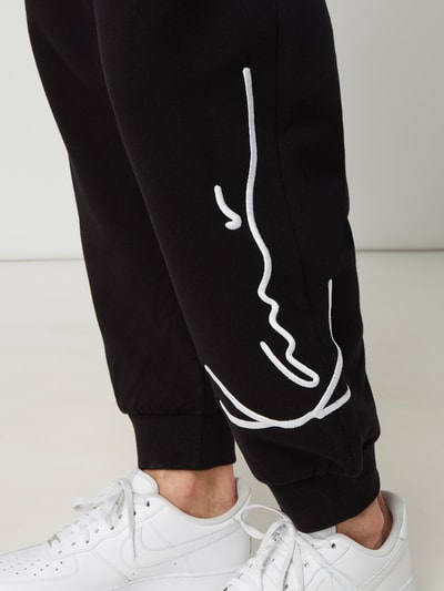 KARL KANI Sweatpants mit Logo-Stickerei  Black 3