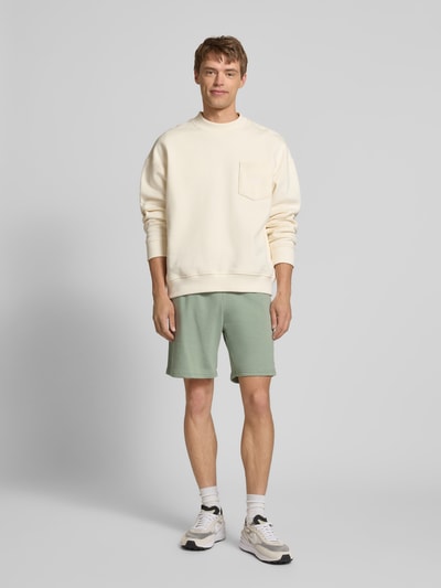 Jack & Jones Sweatshorts mit Label-Detail Modell 'GORDON' Mint 1