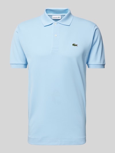 Lacoste Koszulka polo o kroju classic fit z detalem z logo model ‘CORE’ Jasnoniebieski 2