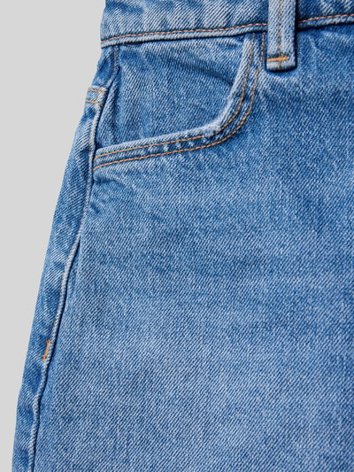 Mango Jeansrock mit durchgehender Knopfleiste Modell 'lily' Blau 2