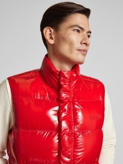 HUGO Regular Fit Steppweste aus wasserabweisendem Material Modell 'BALTINO2541' Rot 3