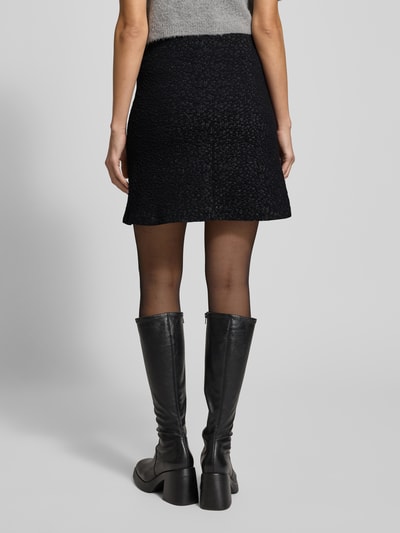 Tom Tailor Denim Ausgestellter Mini-Rock aus Baumwoll-Mix Black 5