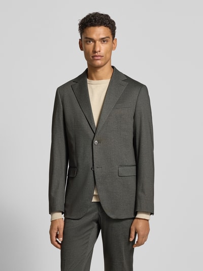 HECHTER PARIS Pak met reverskraag, model 'London' Groen - 4