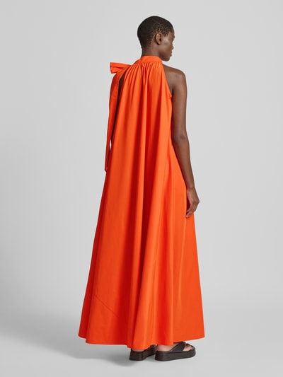 Essentiel Antwerp A-Linien-Kleid mit Neckholder Modell 'JAYDA' Orange 5