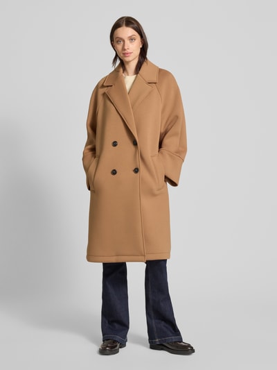 Christian Berg Woman Selection Mantel mit Reverskragen und Eingrifftaschen Camel 4