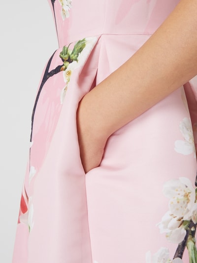 Ted Baker Jurk met bloemenmotief Rosé - 4