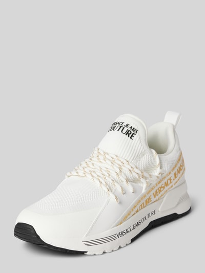 Versace Jeans Couture Sneaker mit Label-Details Modell 'FONDO DYNAMIC' Weiss 1