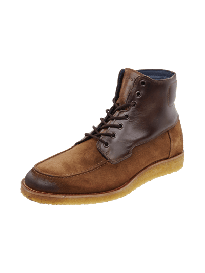 Marc O'Polo Lederboots im Vintage Look  Cognac 1