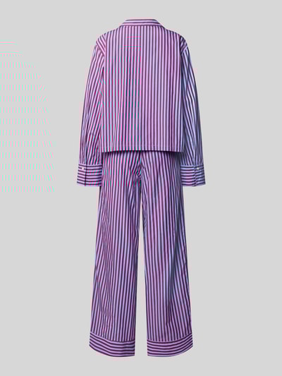 Polo Ralph Lauren Pyjama mit Reverskragen Violett 3
