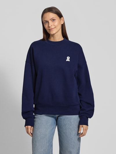 Armedangels Oversized sweatshirt van puur biologisch katoen, model 'ICONIC ALIZAA' Marineblauw - 4