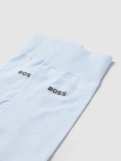 BOSS Sokken met labelprint in een set van 2 paar Bleu - 2