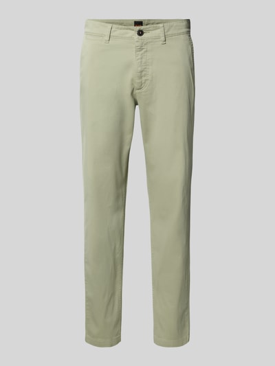 BOSS Orange Regular Fit Chino aus Baumwoll-Mix Schilf 2