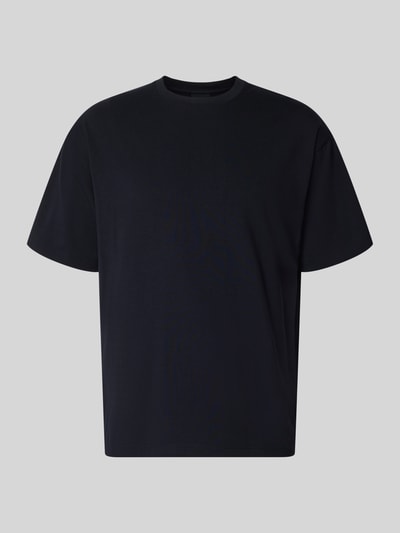 Strellson T-shirt z mieszanki bawełny w kroju regular fit model 'GEZA-R' Ciemnoniebieski 2