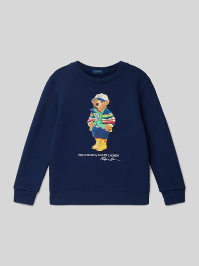 Polo Ralph Lauren Teens Sweatshirt mit Label-Print Marine 1