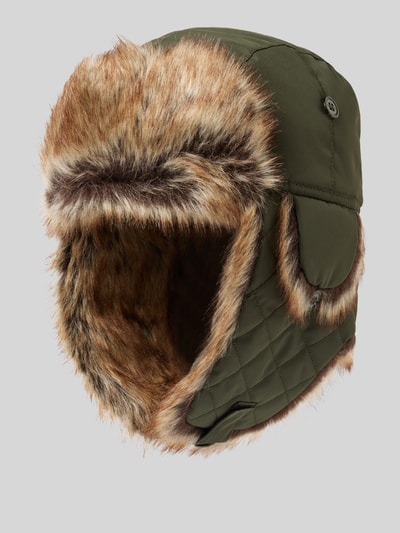 Barbour Czapka z nausznikami model ‘MORAR’ Oliwkowy 2