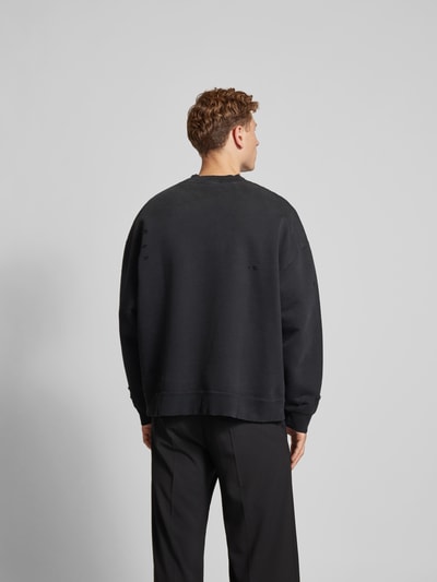 WON HUNDRED Sweatshirt mit Label-Print Black 5