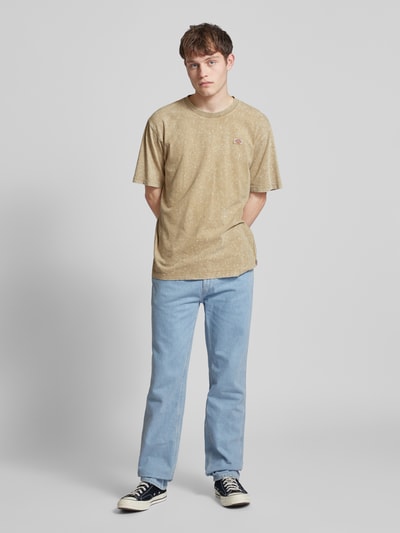 Dickies T-Shirt mit Label-Patch Modell 'NEWINGTON' Ecru 1