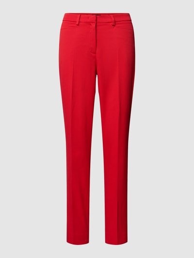 More & More Pantalon met steekzakken opzij Rood - 2