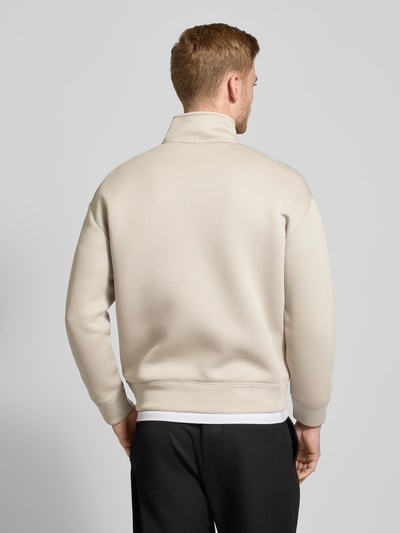 CK Calvin Klein Sweatshirt mit Label-Detail Beige 5