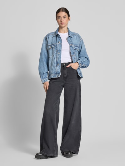 Mustang Jeansjacke mit Brusttaschen Jeansblau 1